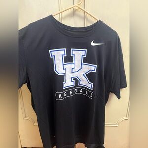 Nike Black Logo Crew Tee with Subtle Swoosh